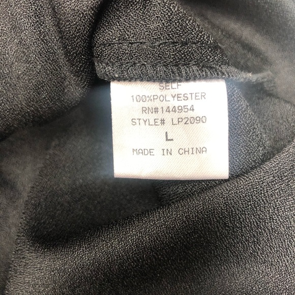 Luxxel Womens Black Dress Shorts Large - Picture 8 of 8